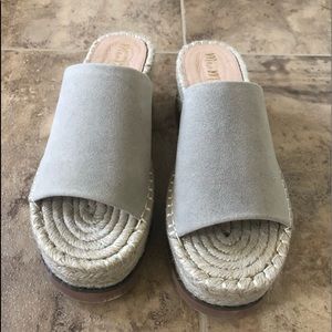 Sauce Espadrille Platform sandals!